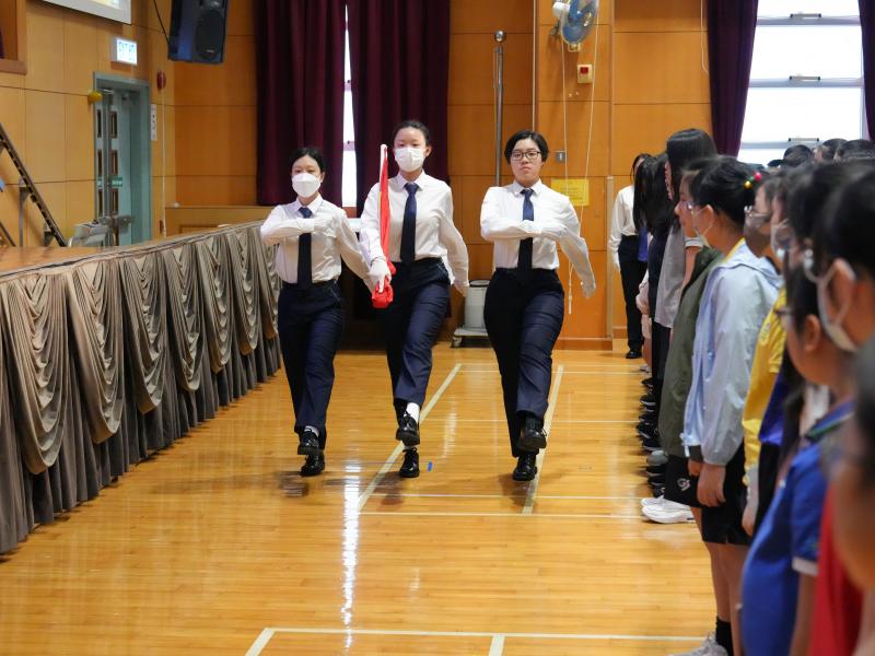 Flag-raising Ceremony on July 1st – Principal’s Speech under the National Flag