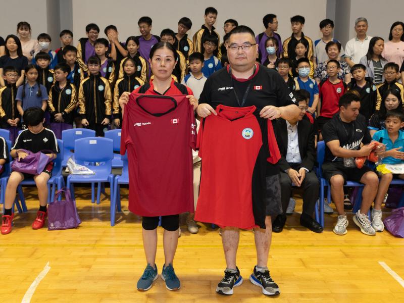 Friendship Match with Canada National Youth Table Tennis Team and New Zealand National Youth Table Tennis Team