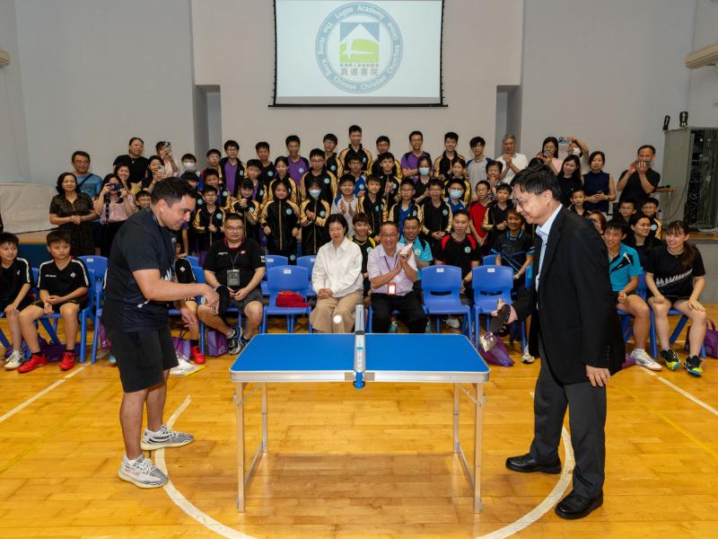 Friendship Match with Canada National Youth Table Tennis Team and New Zealand National Youth Table Tennis Team