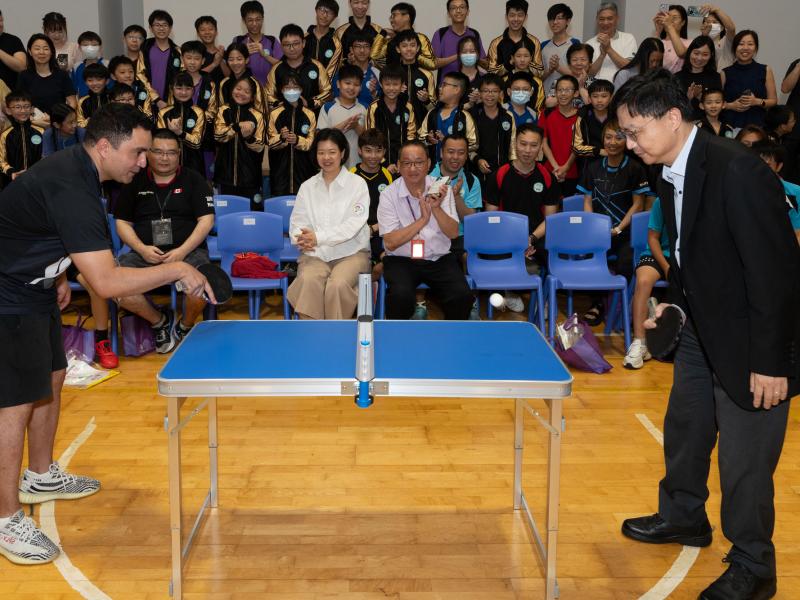 Friendship Match with Canada National Youth Table Tennis Team and New Zealand National Youth Table Tennis Team