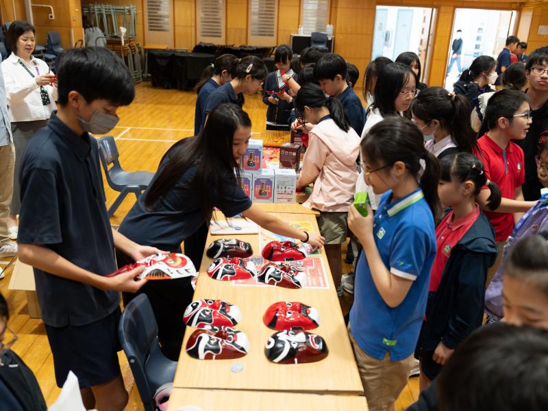 Teachers and students joined in National Day celebration