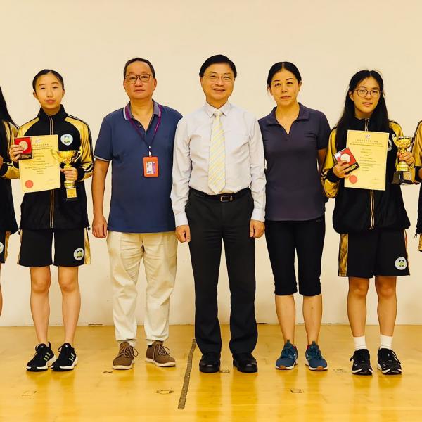 Winning First Runner-up in Girls’ Grade B, 2023-2024 Inter-school (Division 2) Table Tennis Competition